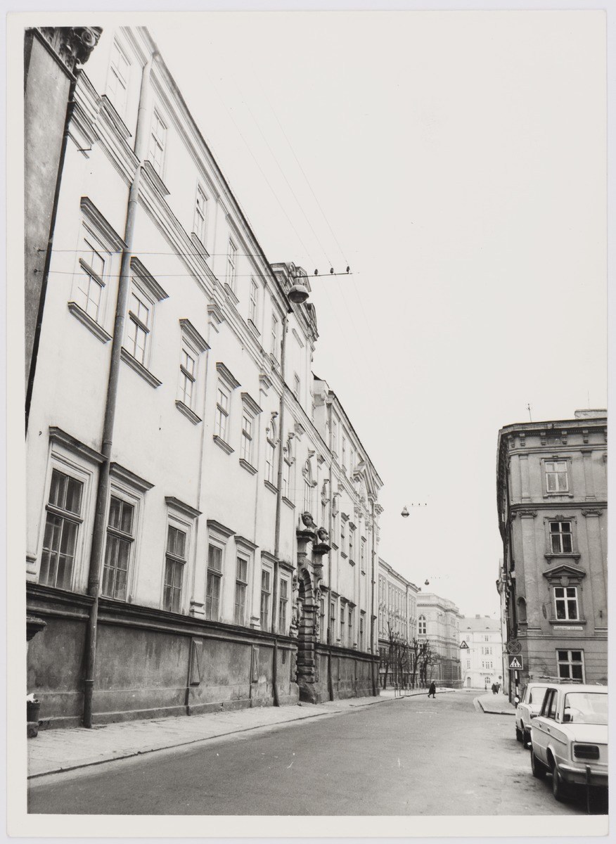 Львів, вулиця Театральна, фото 1976 року