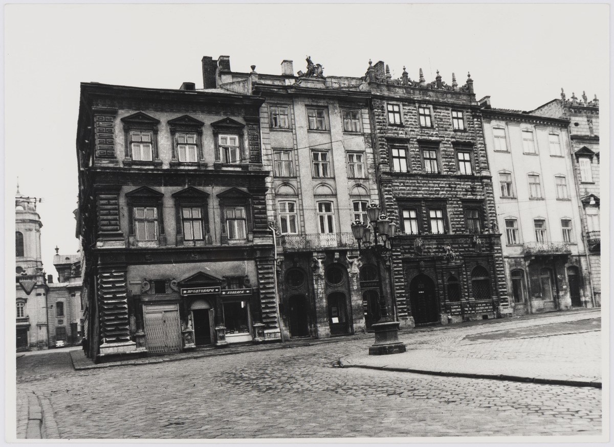 Львів, площа Ринок, фото 1976 року