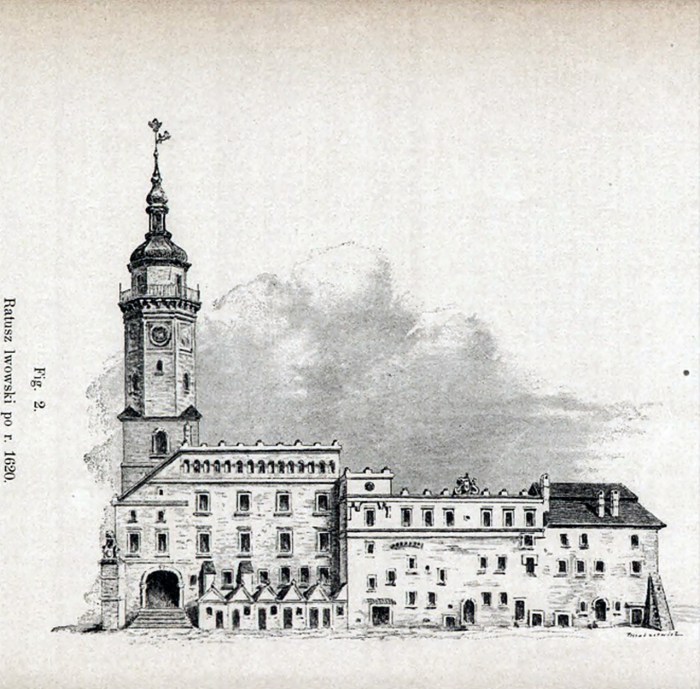 This is What Ratusha Tower and Lviv City Hall Looked Like  in 1620 