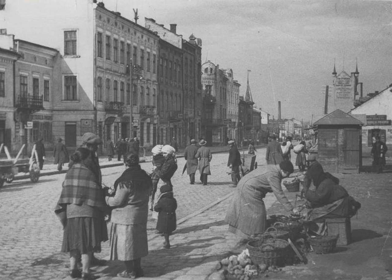 Вид на вулицю Жовківську у міжвоєнний період