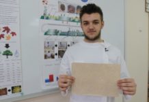 В Житомирі виготовили першу партію паперу з опалого листя за технологією українського студента