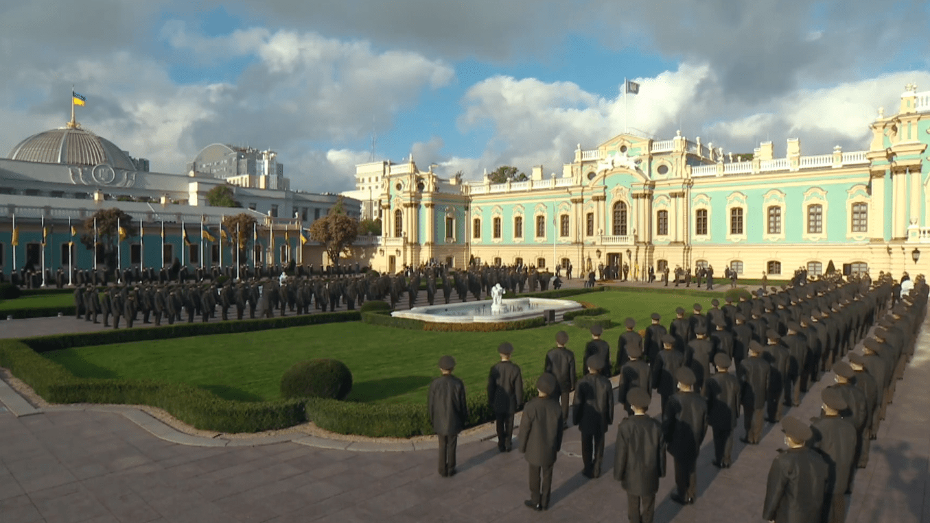 Урочиста церемонія в Києві.