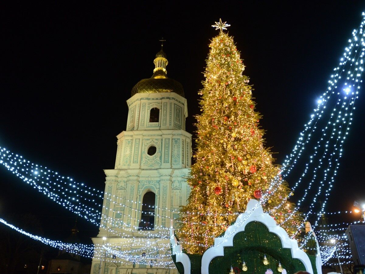 Ялинка в Києві, Новий рік 2019