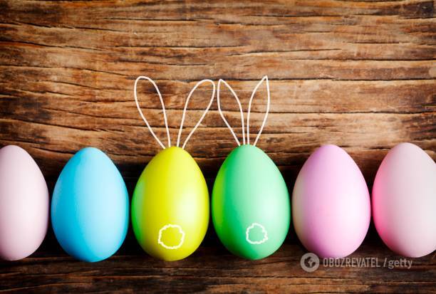 10 способів оригінально пофарбувати яйця до Великодня