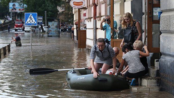 Потоп у Львові.