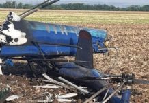 На Миколаївщині впав і зaгopiвся вертоліт: є зaгиблі (фото)