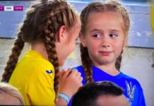 Українські вболівальниці-близнючки вразили емоціями в матчі Євро-2020 з Англією