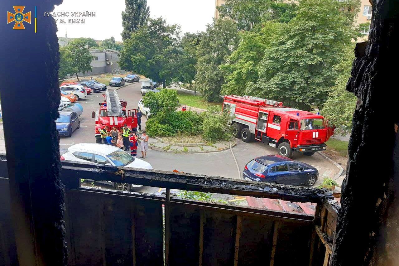 Причини пожежі встановлять правоохоронці.