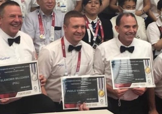 Українець Павло Василинчук визнаний найкращим рефері Олімпіади у Токіо