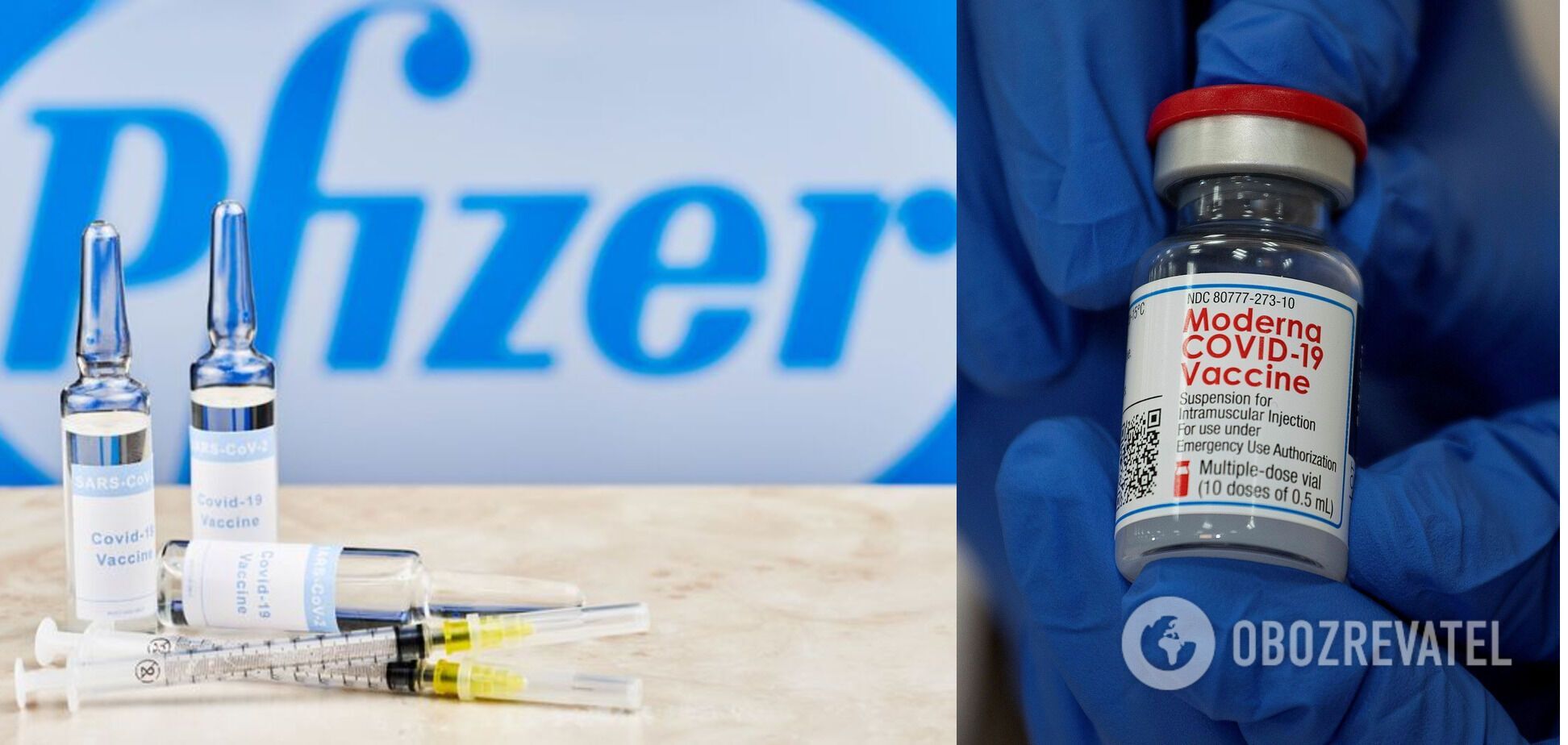 Вчені порівнювали природній захист і той, який дають щеплення Pfizer та Moderna