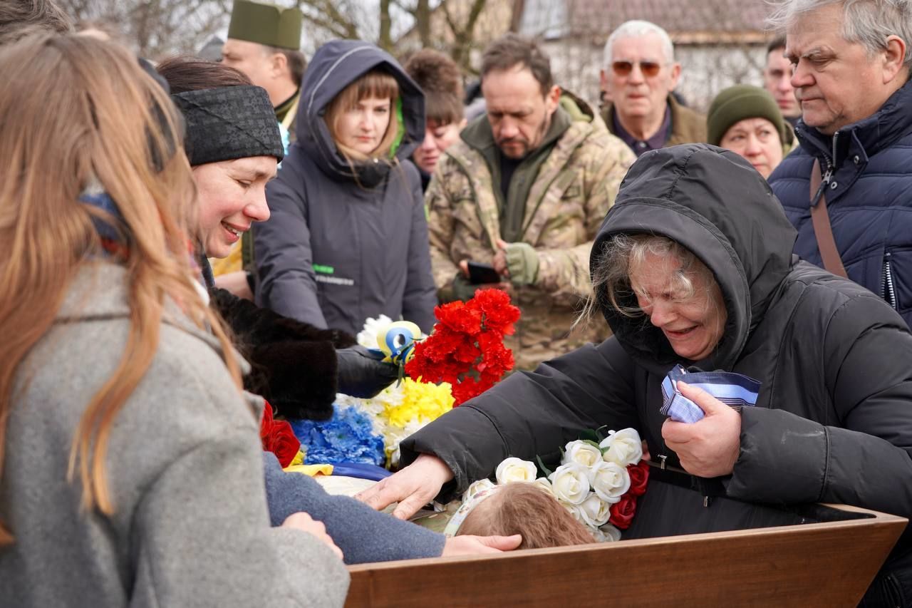 Прощання з загиблим Віталієм Колесником / Фото: Ігор Захаренко / © 