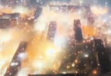 Російські війська закидують Бахмут фосфорними боєприпасами (відео)