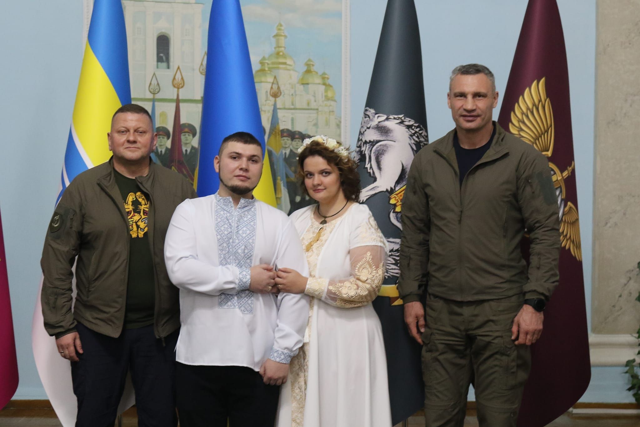Залужний на весіллі у Києві