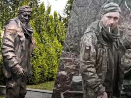 У Грузії встановили пам’ятник воїну, який помер зі словами “Слава Україні” на вустах