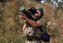 Наєв показав, як військові збили ракету та шахед, які летіли на Київ – відео