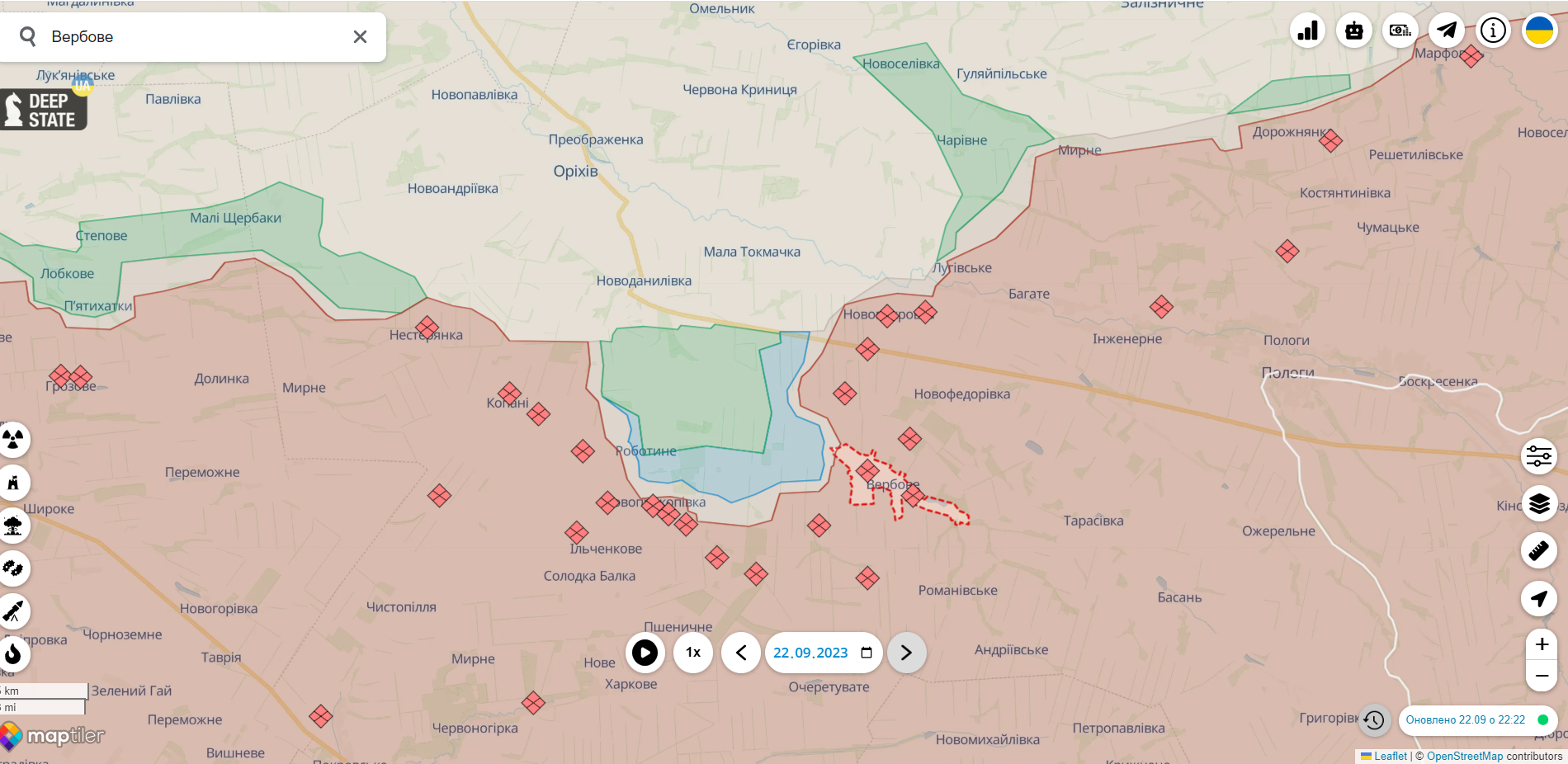 ЗСУ прорвали оборону росіян у Вербовому