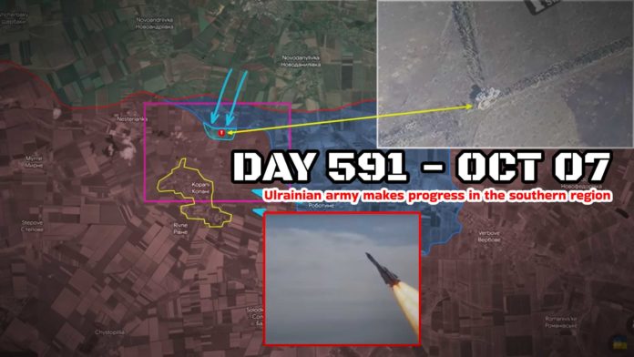 Frontline report Day 591: A Ukrainian missile strikes Dzhankoi in Crimea; the army makes limited progress in the southern region