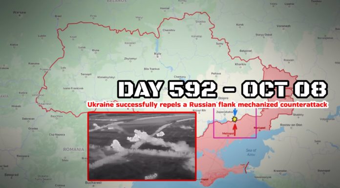 Frontline report Day 592: Ukraine successfully repels a Russian flank mechanized counterattack in the vicinity of Robotyne, near Zaporizhzhia