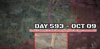 Frontline report Day 593: Russia's attempt to seize Novomykhaylivka has been unsuccessful, with Ukraine maintaining control of the area for more than a year