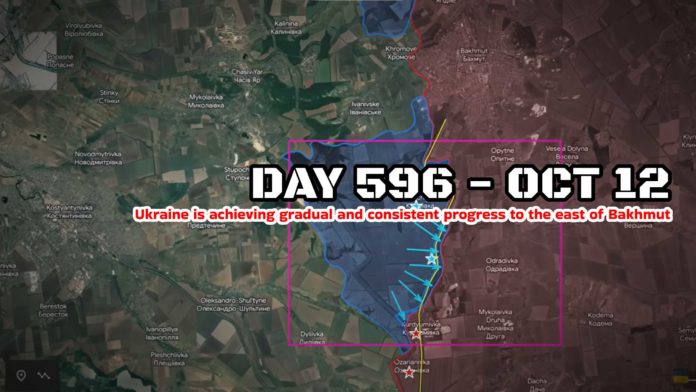 Frontline report Day 596: Ukraine is achieving gradual and consistent progress to the east of Bakhmut