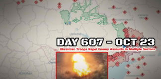 Frontline report Day 607: Intense Day of Combat Engagements - Ukrainian Troops Repel Enemy Assaults in Multiple Sectors