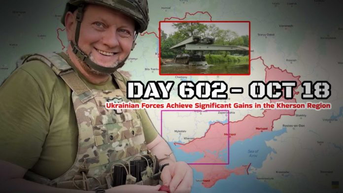 Frontline report Day 602: Ukrainian Forces Secure Foothold on the Eastern Bank of the Dnipro River