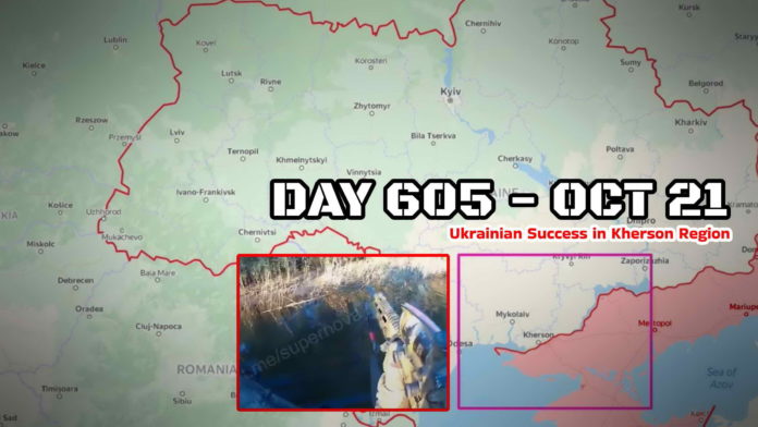 Frontline report Day 605: Control over the eastern bank of the Dnipro River is slipping from Russian hands