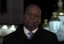 “Ця битва має значення для вільного світу”: важливе звернення глави Пентагону з центру Києва