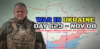 Nov 8 Update: Intense Ukrainian Military Operations and Tactical Triumphs in Kherson Region
