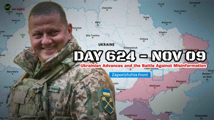 Frontline report Day 624: Ukrainian Forces Surge and Unmasking Russian Deception in Recent Clashes