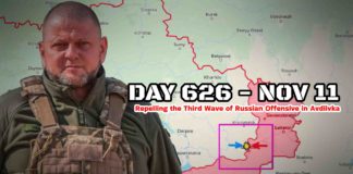 Frontline report Day 626: Ukrainian Forces Repel Third Wave of Russian Offensive Amid Intense Battles in Avdiivka