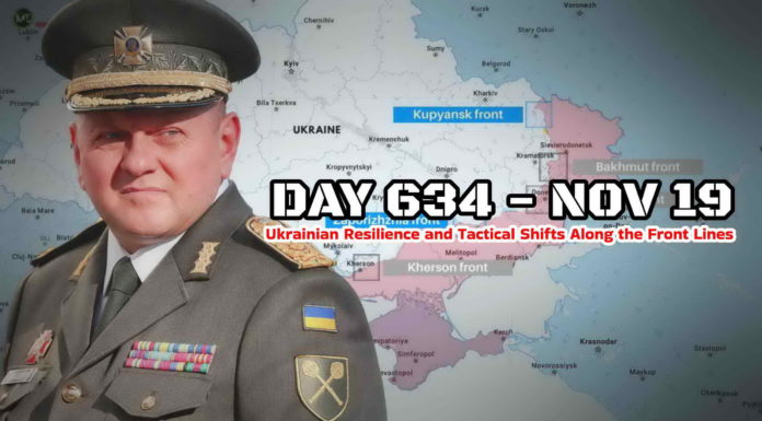 Frontline report Day 634: Ukrainian Forces Repel Russian Advances Despite Fierce Clashes in Avdiivka Sector