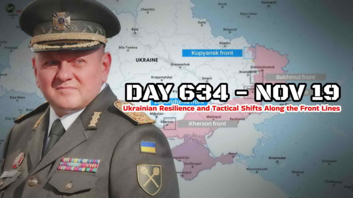 Frontline report Day 634: Ukrainian Forces Repel Russian Advances Despite Fierce Clashes in Avdiivka Sector