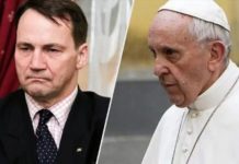 Глава МЗС Польщі звернувся до Папи через його заклик до “переговорів”