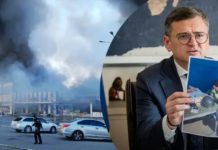 Кулеба показав партнерам з ЄС фото хлопчика, чий батько міг загинути від обстрілу “Епіцентру”