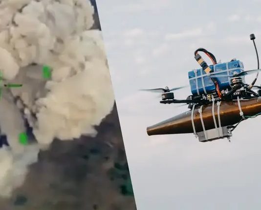 Викликали землетрус FPV-дроном: українські воїни знищили одним БпЛА понад 300 мін росіян