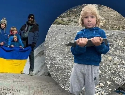 3-річний хлопчик з України встановив світовий рекорд на Евересті