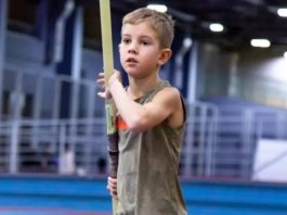 13-річний українець уперше підкорив 4 метри у стрибках у висоту: він вже бив рекорд Дюплантіса