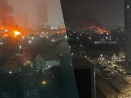 У порту Ростова-на-Дону після атаки спалахнув танкер з нафтою: серед екіпажу є жертви