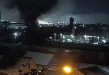 “О, а оце в**ало!”: у російському Єльці горить завод “Енергія” після атаки дронами