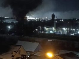 “О, а оце в**ало!”: у російському Єльці горить завод “Енергія” після атаки дронами