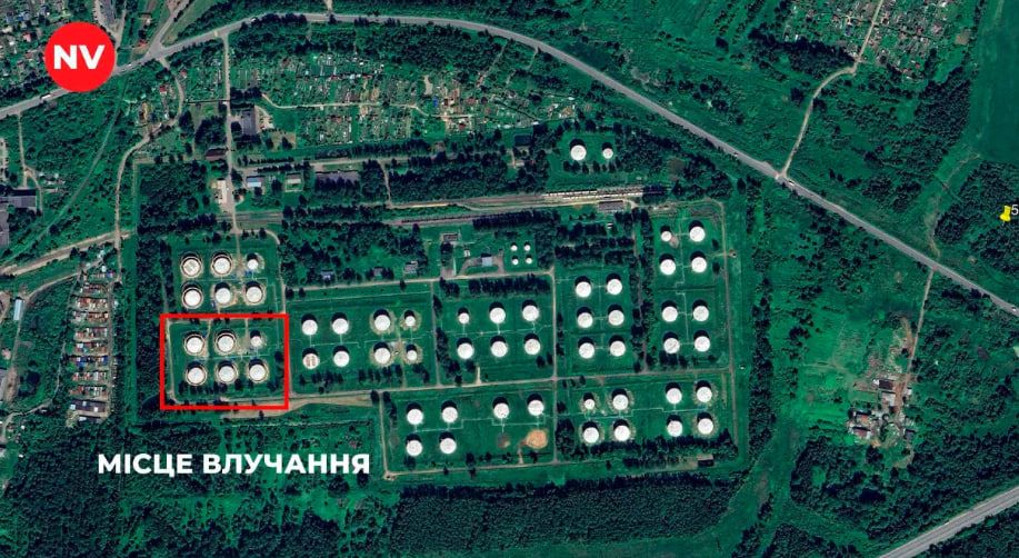 Внаслідок атаки значно зруйнувана 