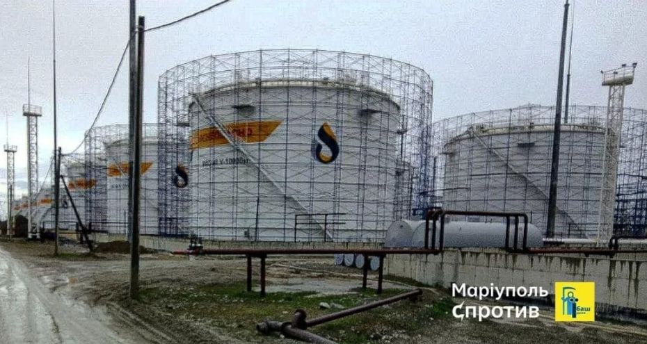 Вигляд захисних споруд на НПЗ