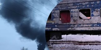 Російський БпЛА влучив по потягу “Київ – Суми”: там було близько 200 пасажирів