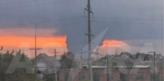 На Кубані через атаку дронів також горить російська нафтобаза